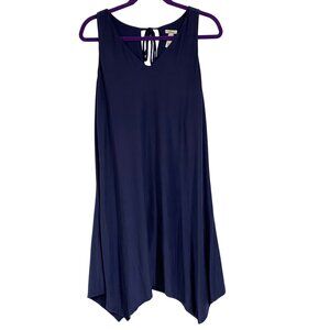 Soma‎ Navy Blue Sleeveless Jersey Dress Size Large